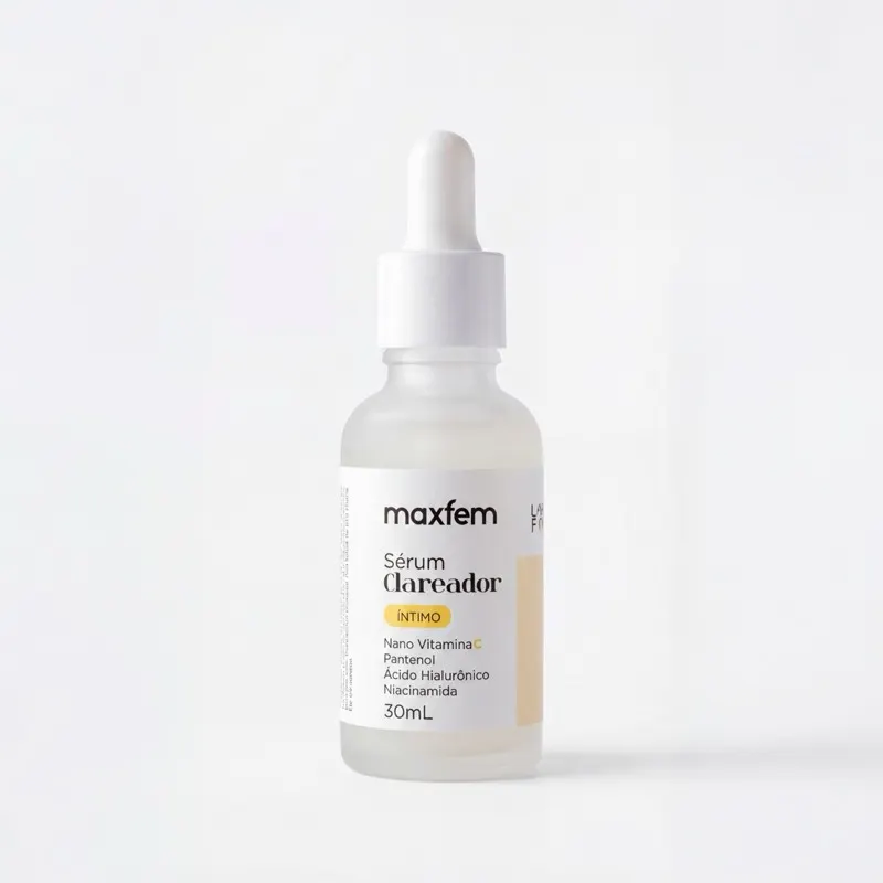 Frasco do Sérum Clareador Íntimo Maxfem de 30 ml